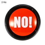 Funny Party Talking Button No Sorry Yes Sound Button Bullshit Maybe Toys Home Office Party Gag Toy For Funny new Vocal toys