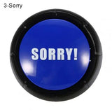 Funny Party Talking Button No Sorry Yes Sound Button Bullshit Maybe Toys Home Office Party Gag Toy For Funny new Vocal toys