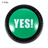 Funny Party Talking Button No Sorry Yes Sound Button Bullshit Maybe Toys Home Office Party Gag Toy For Funny new Vocal toys